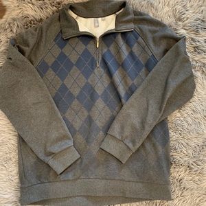 Ashworth Quarter Zip Golf Pullover Sweater